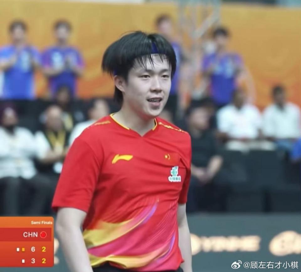 身体很沉, 前国乒队员, 己的强大的